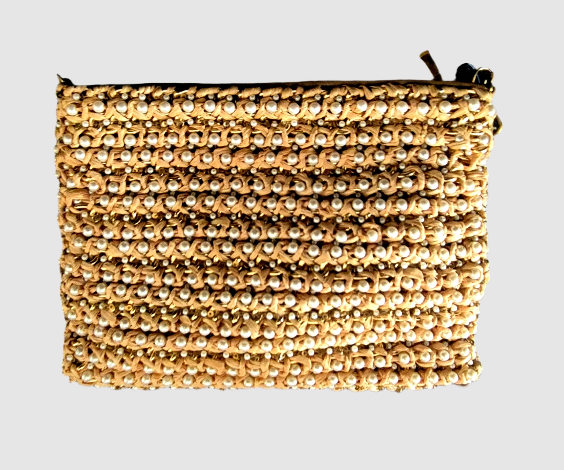 The Paros Beige Clutch