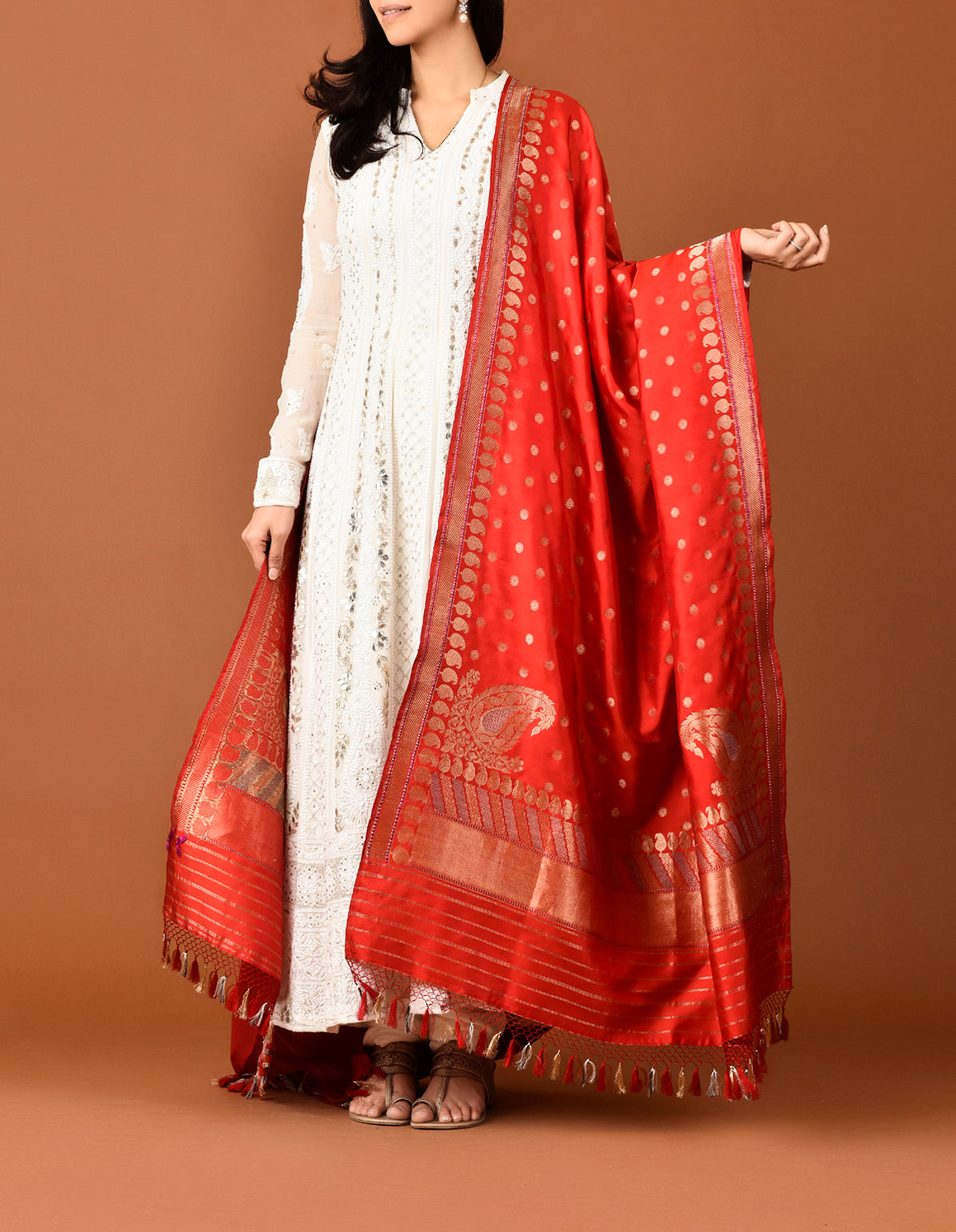 Banarasi Silk Tradtional Dupatta
