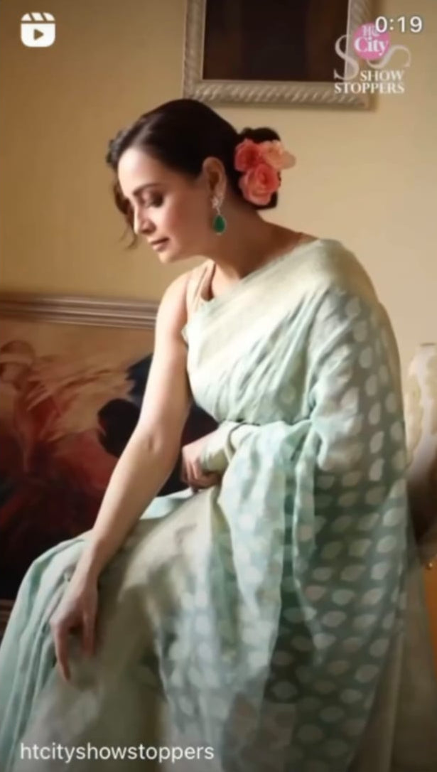 Dia Mirza in our Cora Cotton Kery Saree