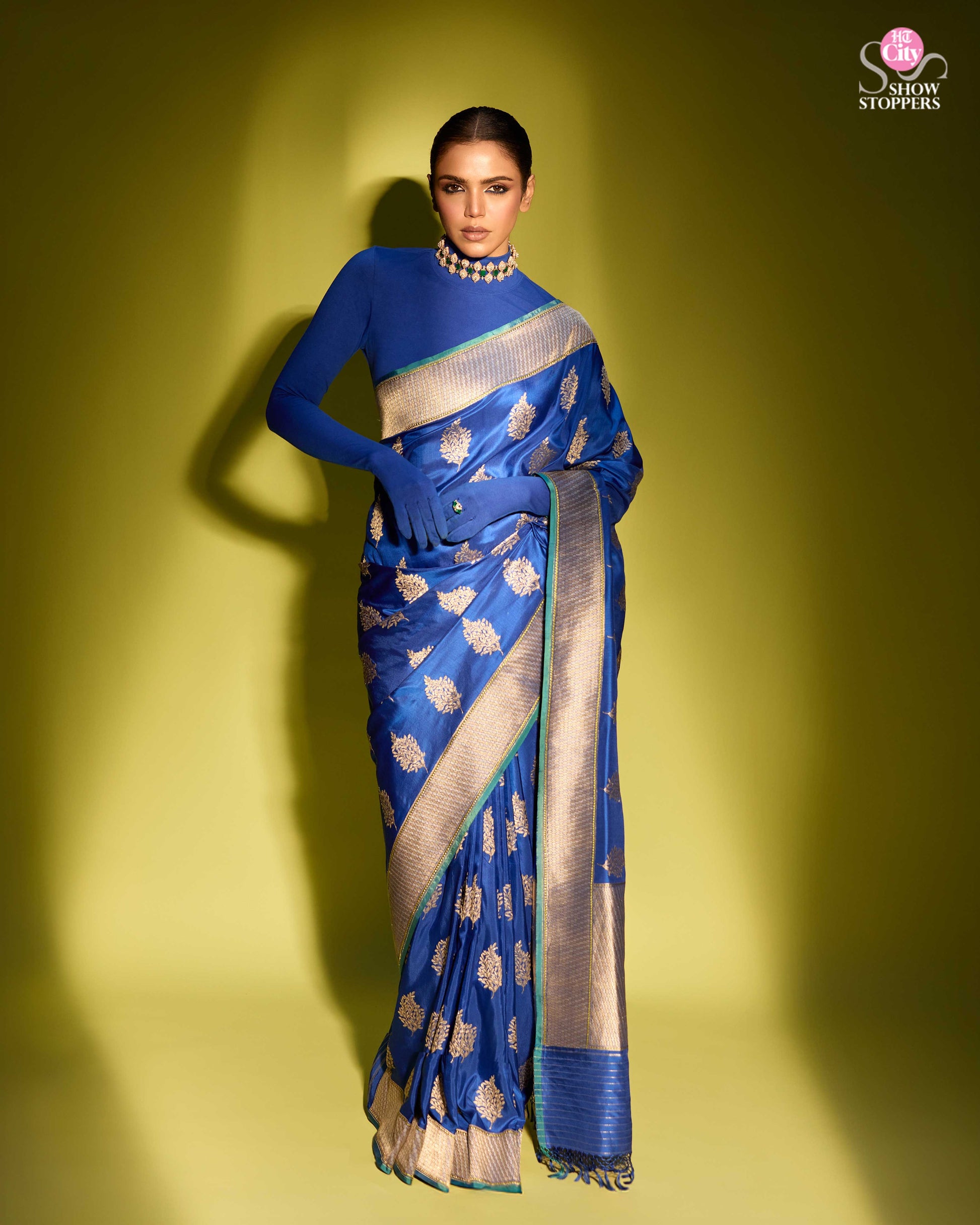 Shriya Sachin Pilgaonkar in Our Banaras Katan Silk Cluster..........