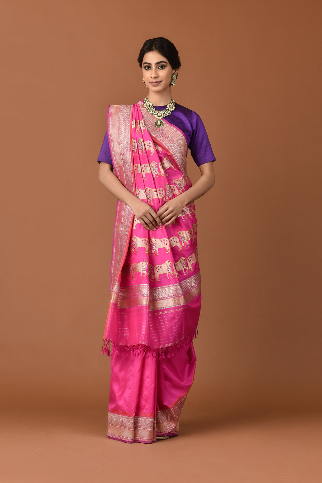 Taapsee Pannu  in our Banarasi Silk Nandi....