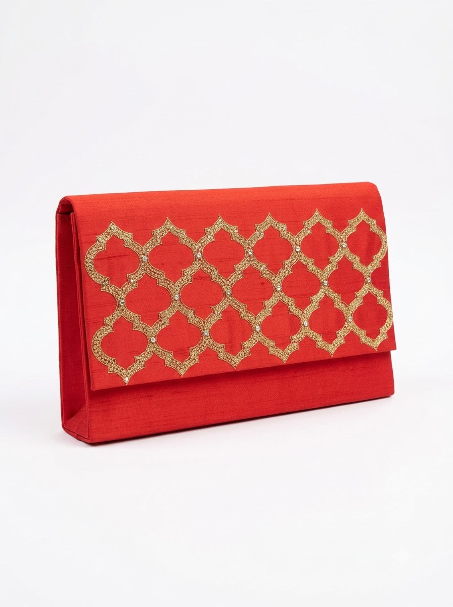 The Red Clutch Bag