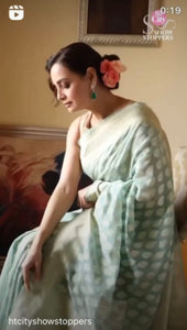 Banarasi Silk Jhumka Buti Saree