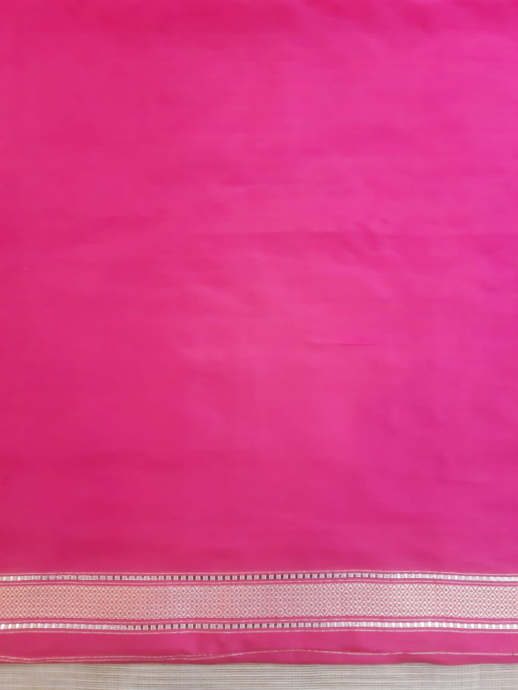 Banarasi Silk Chaar Rang (4-colour) Palla with Zari Buti Saree